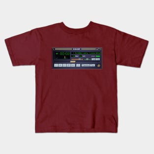 Listening to Stolen Music on my PC Kids T-Shirt